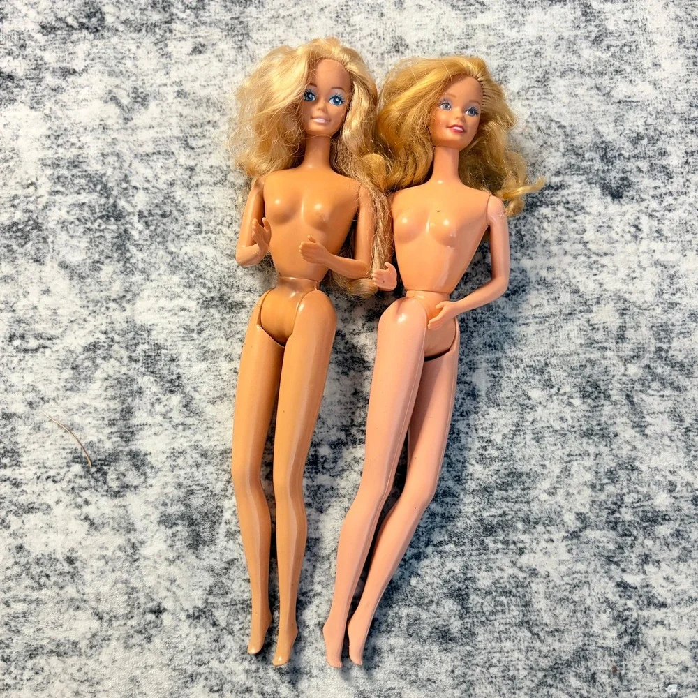 Mattel Vintage 1983 Crystal 1988 SuperStar Barbie Lot Dolls 11.5in 80s Toy